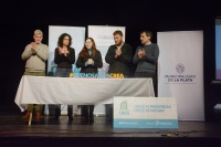 La Plata: Batakis visitó la ciudad y entregó créditos Buenos Aires CREA