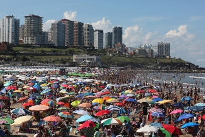 Mar del Plata: Más de un millón y medio de turistas visitaron la ciudad durante enero