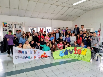 Olavarría: Realizarón una jornada recreativa juvenil del Programa Envión