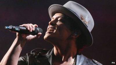 Bruno Mars será la estrella en The Town