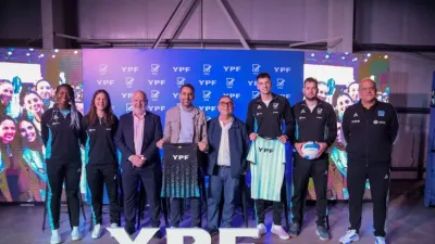 El voley argentino presentó la Copa YPF
