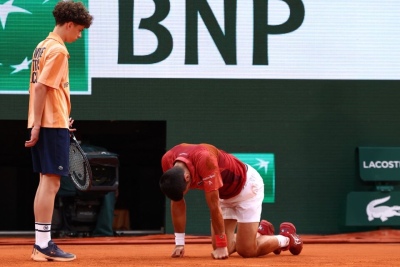 Tras eliminar a Cerúndolo, Novak Djokovic se bajó de Roland Garros