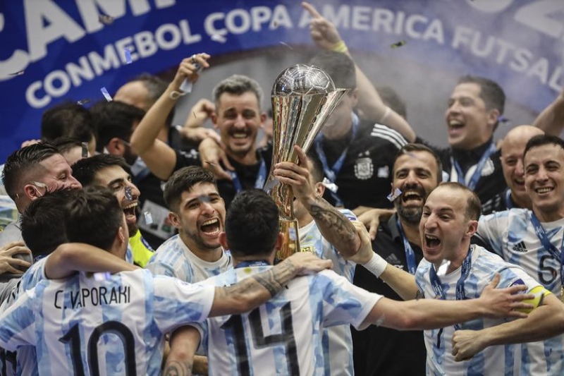 Argentina Campeón de la Copa América de Futsal tras vencer a Paraguay