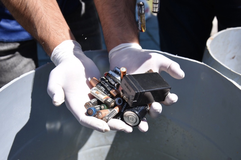 La Plata: En lo que va del año se reciclaron dos toneladas de pilas