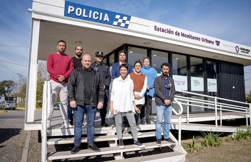 Quilmes: Inauguraron una de las nuevas Estaciones de Monitoreo Urbano