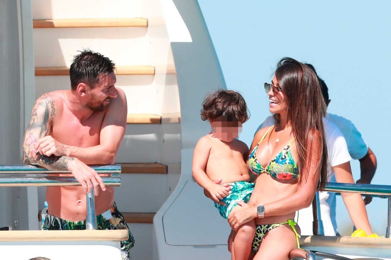 Relajado con Antonela: Lio Messi disfruta de sus vacaciones en Ibiza
