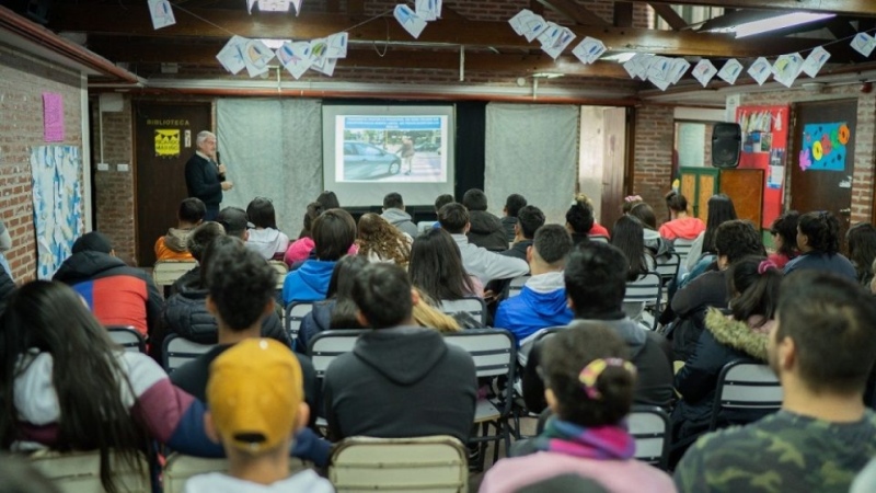 Mar del Plata: Más de 20 mil jóvenes participaron de las charlas sobre educación y concientización vial