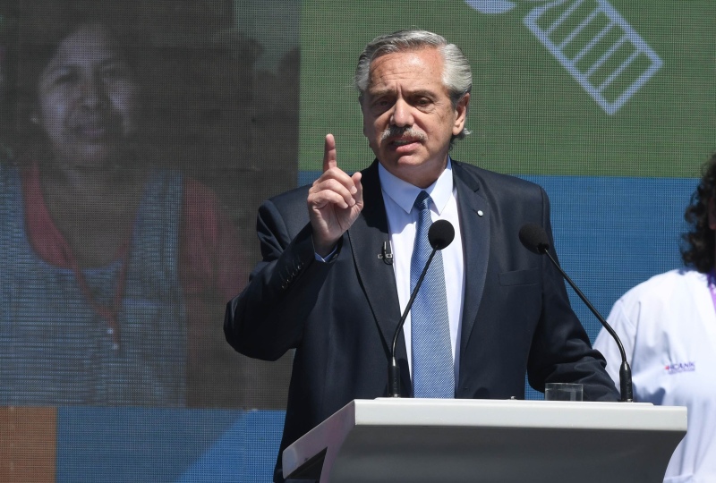 Alberto Fernández: "Me voy a poner al frente para que quien asuma en 2023 sea uno de nosotros"