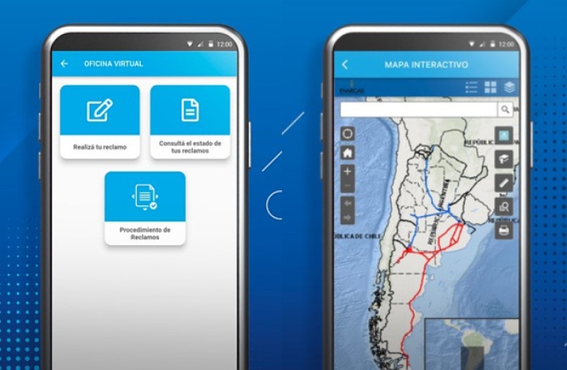 Enargas lanzó una aplicación móvil para facilitar las gestiones del servicio de gas