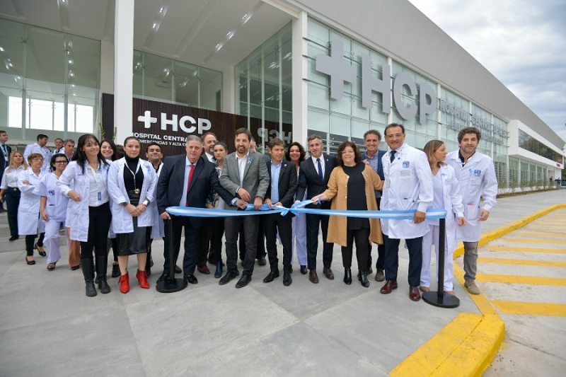 Pilar: Kicillof encabezó la inauguración del Hospital Central de la ciudad