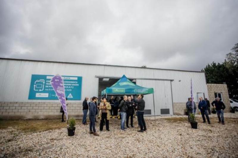 Mar del Plata: Inauguran un Centro de Almacenamiento Transitorio para envases fitosanitarios