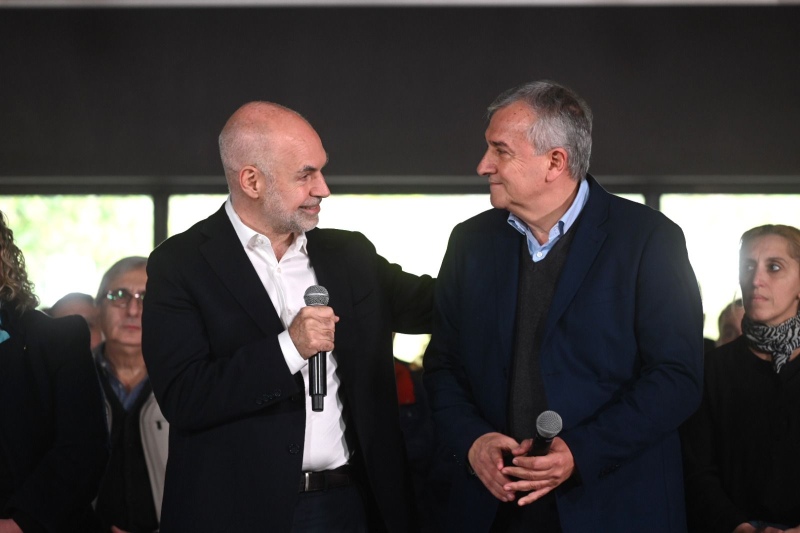 Horacio Rodríguez Larreta anunció a Gerardo Morales como compañero de fórmula
