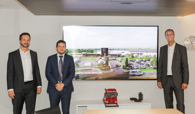 Zárate: Una nueva fábrica de Mercedes Benz se instalará en el distrito