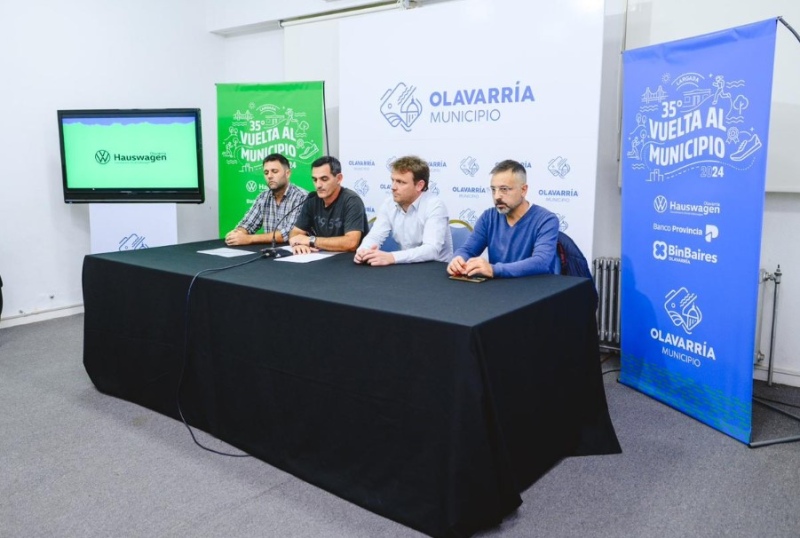 Olavarría: Presentaron la 35ª edición de la Vuelta al Municipio
