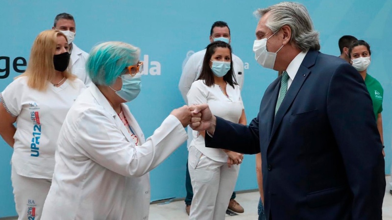 Fernández criticó la mirada “electoral” sobre las medidas sanitarias y recibió apoyo de los gobernadores