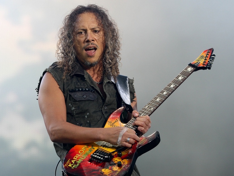 Se vendió la guitarra de Kirk Hammett