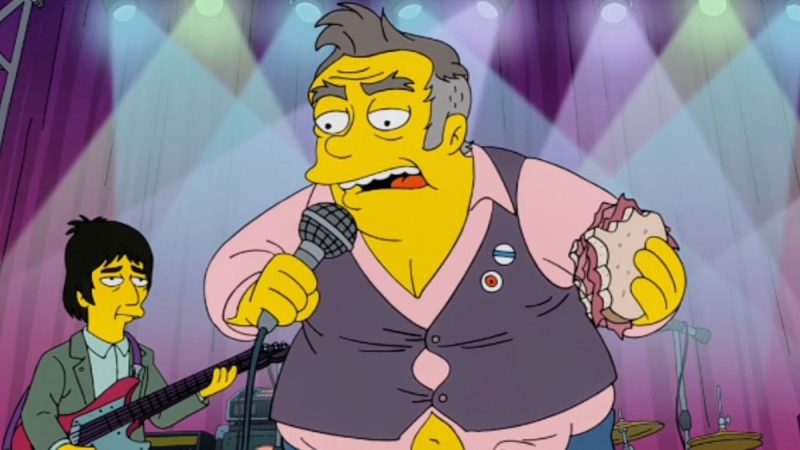 Morrissey responde duramente al episodio de Los Simpson: “Sacan provecho de controversia barata”