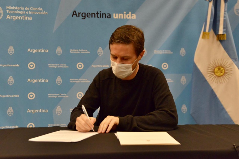 Provincia y Nación firman un acuerdo de colaboración en materia científico-tecnológica