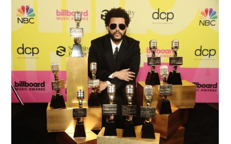 The Weeknd fue el gran protagonista de la entrega de los Billboard Music Awards 2021