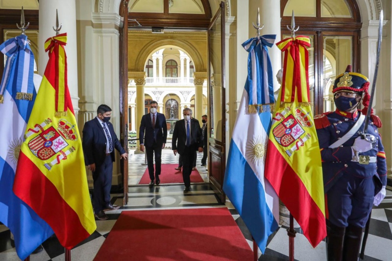 Alberto Fernández: Argentina y España tienen un lazo insoluble