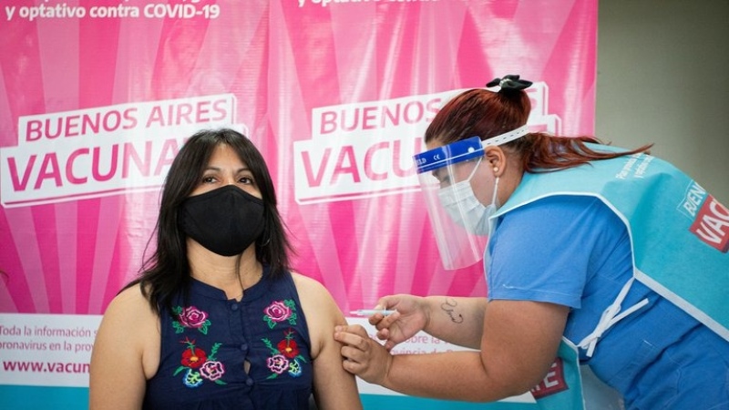 Ya son más de 6 millones los bonaerenses inmunizados contra el Covid-19
