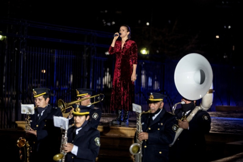 Kicillof encabezó un acto en La Plata por el festejo de 9 de julio