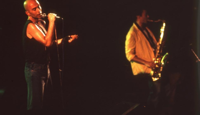 El Indio Solari compartió un show de Los Redondos en Montevideo en 1989