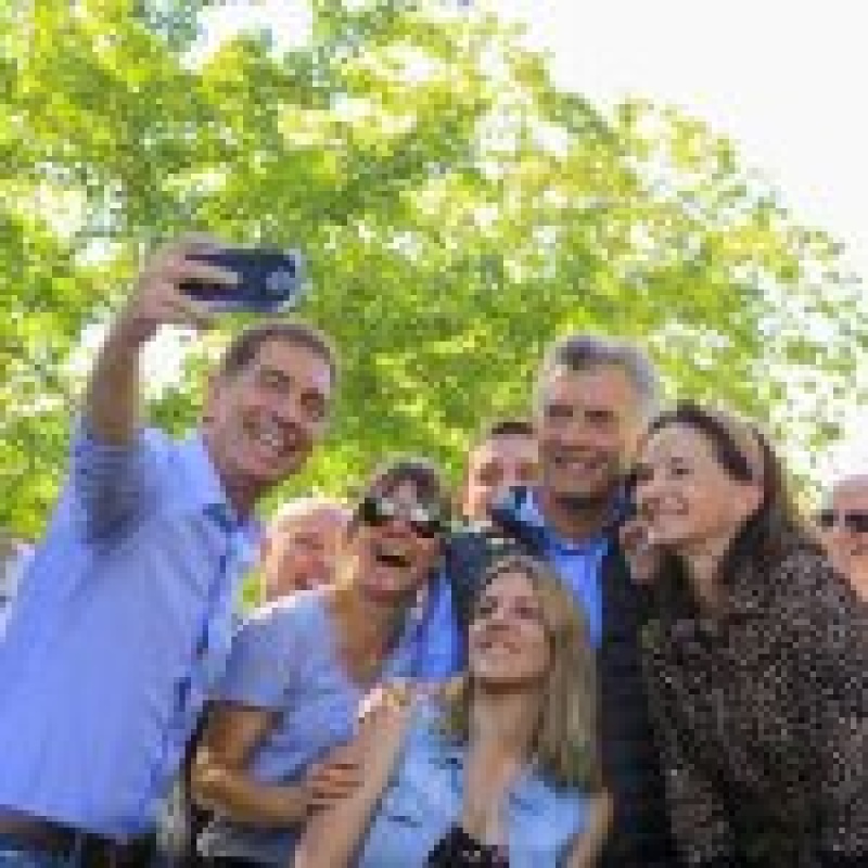 Por el cierre de campaña: Mauricio Macri visitó la ciudad de Tandil 