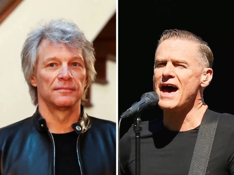 Jon Bon Jovi y Bryan Adams dieron positivo de Covid