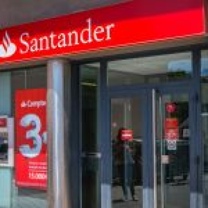 Habrá paro en todas las sucursales del Banco Santander