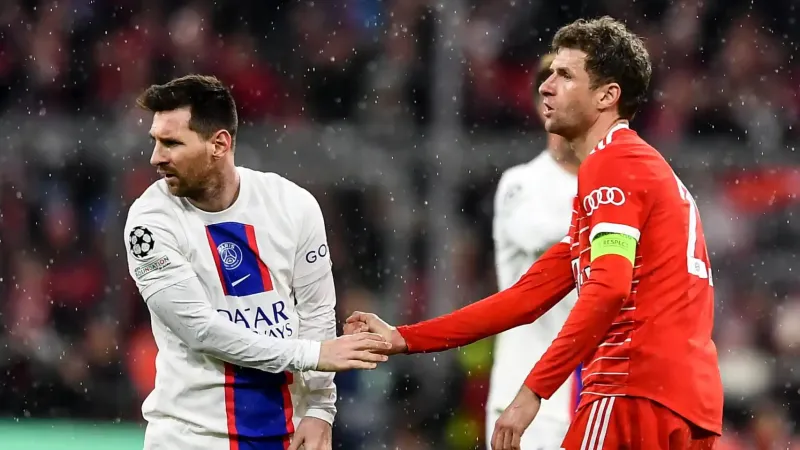 Müller provocó a Messi y lanzó una lapidaria comparación con Cristiano Ronaldo luego del Bayern - PSG