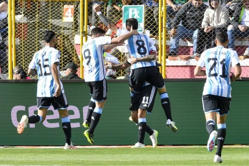 Sin Messi, la Selección Argentina le ganó a Bolivia por las Eliminatorias
