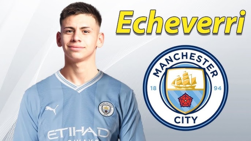 El Diablito Echeverri jugará en el Manchester City